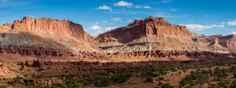 Capitol Reef Blue Skies