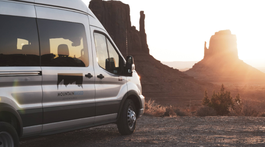 MountainBased Van in Monument Valley